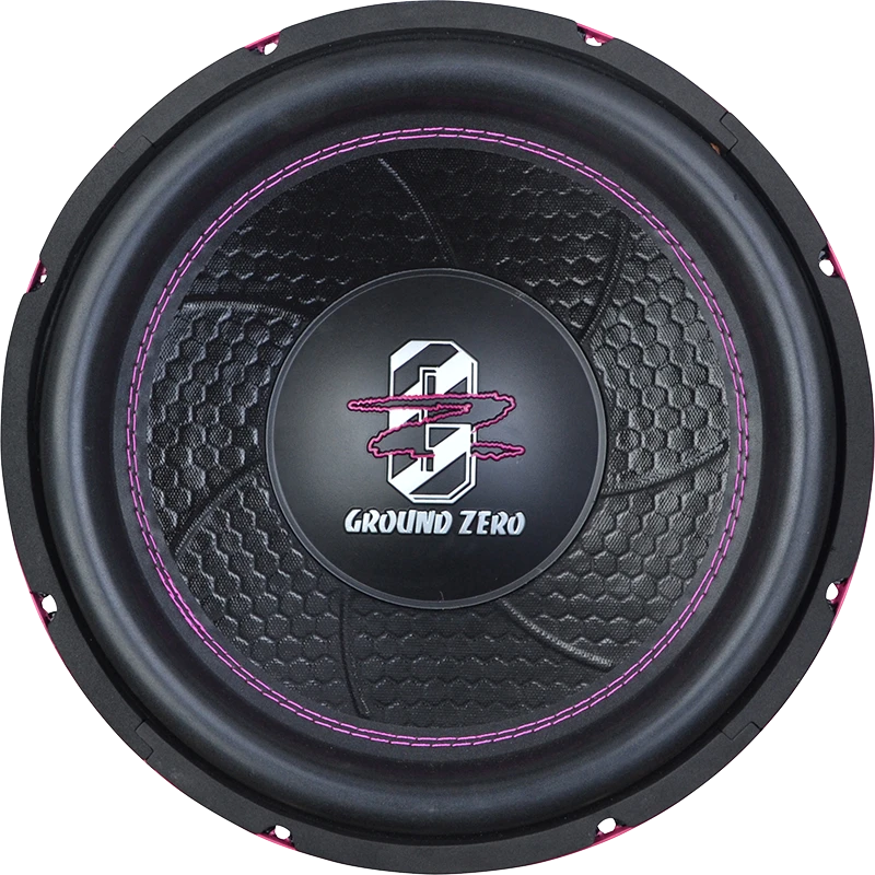Ground Zero GZIW 12XSPL-D2 PINK - 30cm High Quality Subwoofer – Bild 2