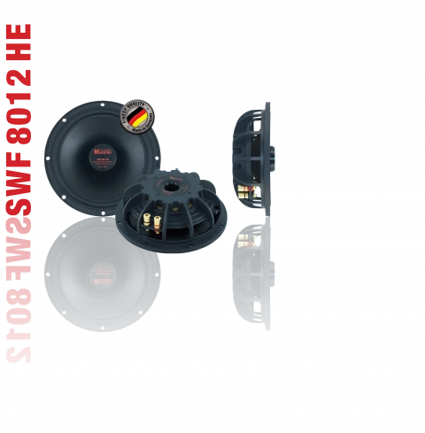 German Maestro SWF 8012 HE - 20cm Subwoofer