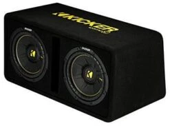 Kicker DCWC102 - 2 X 25cm Gehäusesubwoofer