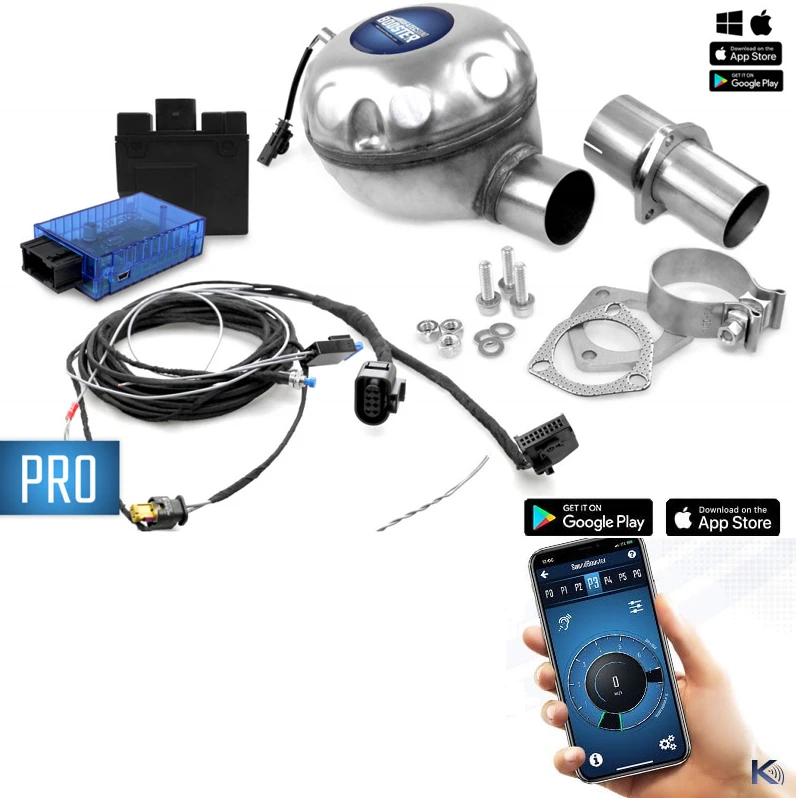 Kufatec 41168 - Soundbooster PRO Komplettset Für Innenmontage