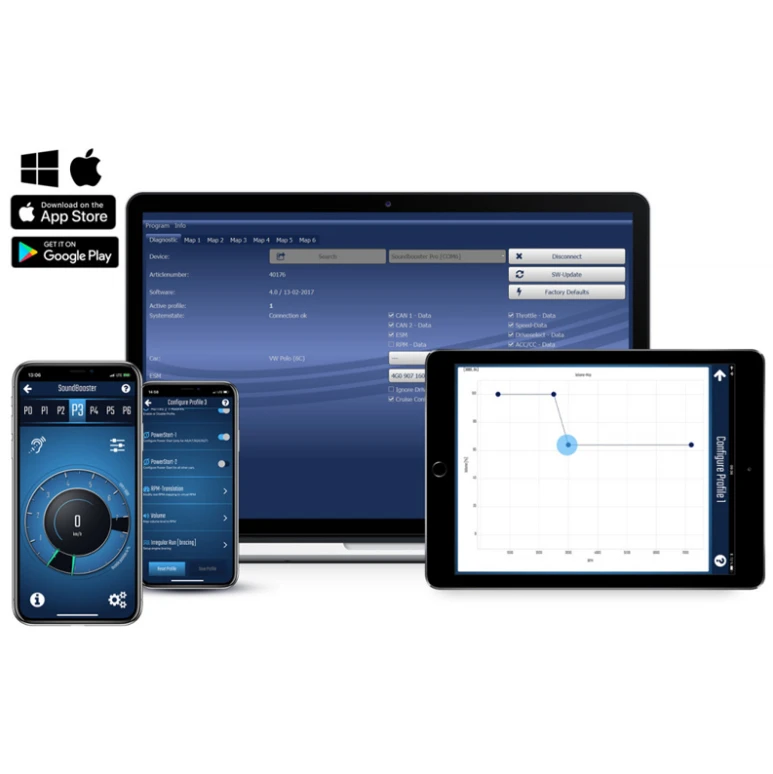 Kufatec 41140 - Soundbooster Pro Komplettset Für Außenmontage – Bild 3