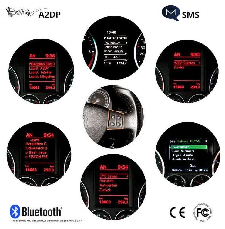 Kufatec - 40771 - Fiscon Für VW/Skoda "Basic" Für MIB 2 Ultralow