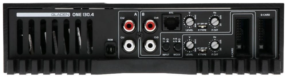 Mosconi Gladen One 130.4 DSP 24V - 4-Kanal Verstärker – Bild 4