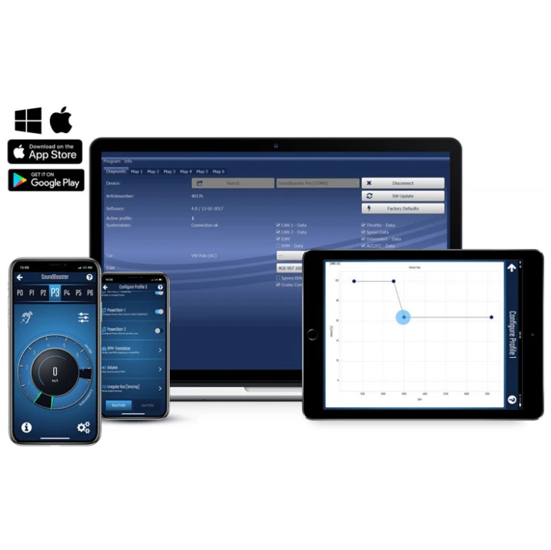 Kufatec 40660-1 - Soundbooster Komplettset Für BMW 5er F-Serie Version 2 – Bild 3