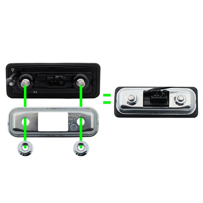 Ampire VSC-E-AU17H - Griffleisten-Kamera Für Audi, Skoda, Und VW 2012-2015 – Bild 3
