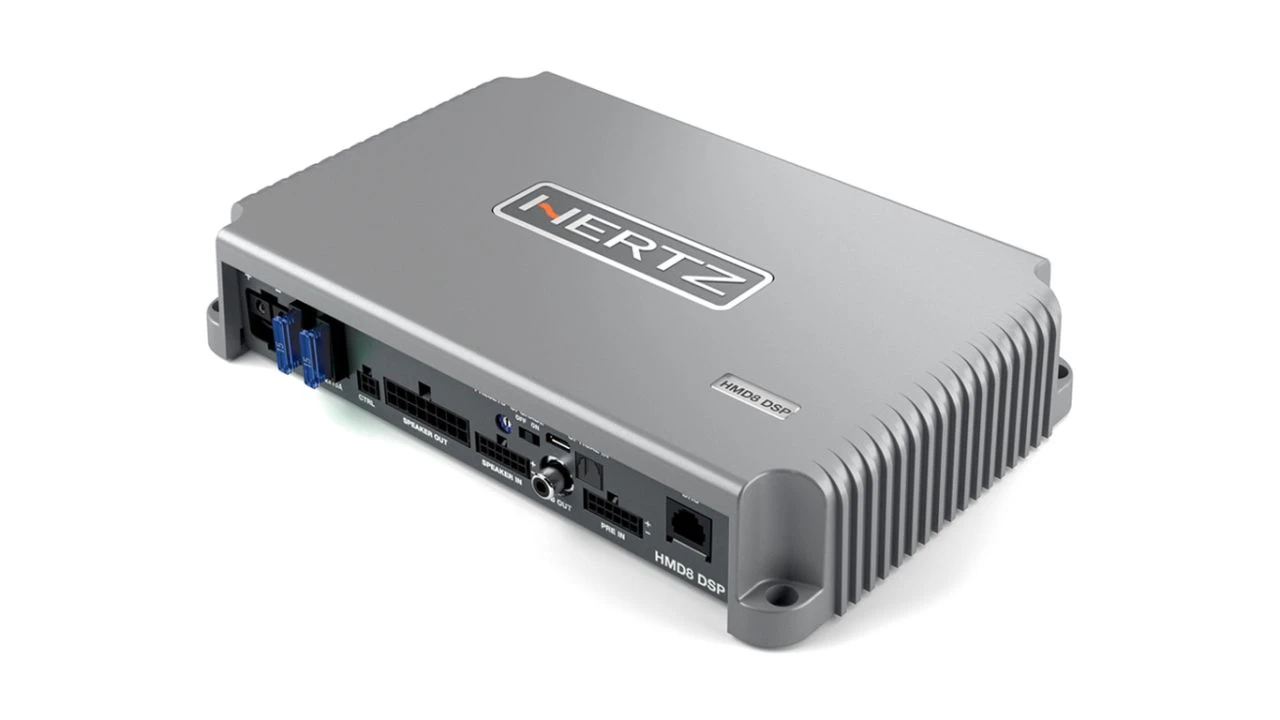 Hertz HMD8 DSP 24V - 8 Kanal Verstärker